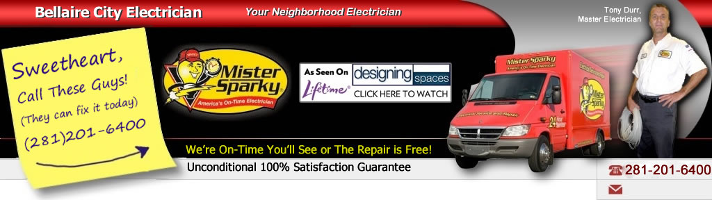 Bellaire Electrician Header